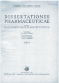 Strona tytułowa czasopisma Dissertationes Pharmaceuticae, 1954 r. / The title page of Dissertationes Pharmaceuticae, 1954