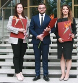 Doctor degree awarded to Joanna Ewa Sowa, Natalia Bryniarska-Kubiak, Przemysław Danek, Łucja Szumiec and Monika Herian