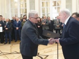 Uroczyste wręczenie powołania na członka korespondenta PAN prof. Ryszardowi Przewłockiemu
