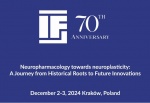 Podziękowania za listy gratulacyjne oraz słowa uznania, jakie napłynęły z okazji jubileuszu 70-lecia Instytutu Farmakologii im. Jerzego Maja Polskiej Akademii Nauk