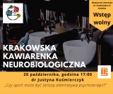 Czy sport może zastąpić psychoterapię? Kolejne spotkanie w ramach Krakowskiej Kawiarenki Neurobiologicznej