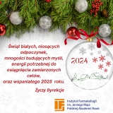Wszystkim Pracownikom i Sympatykom IF PAN, Dyrekcja życzy Wesołych Świąt!